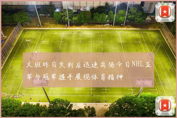 文班昨日失利后迅速离场今日NHL亚军与冠军握手展现体育精神